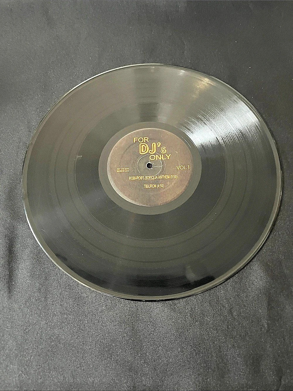 "For DJ's Only (Vol. 1) - In De Ghetto" Vinyl Record - Picture 3 of 4